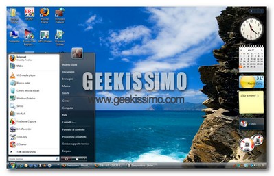 Windows Vista Review: Desktop e Menu Start