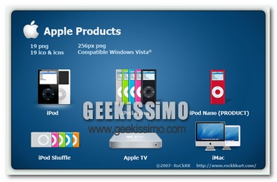 19 icone gratuite di prodotti Apple per tutti!