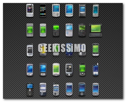 Icone di telefonini cellulari gratis per tutti!