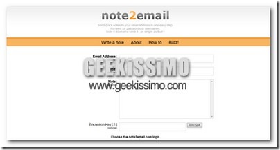 Inviare e-mail velocemente, sempre ed ovunque con Note2email