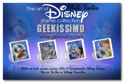 2 bellissimi set di icone-francobollo dedicati ai classici Disney
