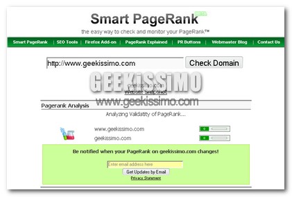 Come sapere tutto sul Pagerank con Smart PageRank