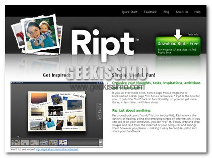 Come creare collage e salvare immagini con Ript