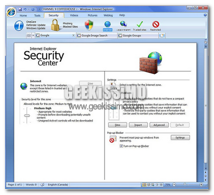 Annunciata la beta 1 di Internet Explorer 8