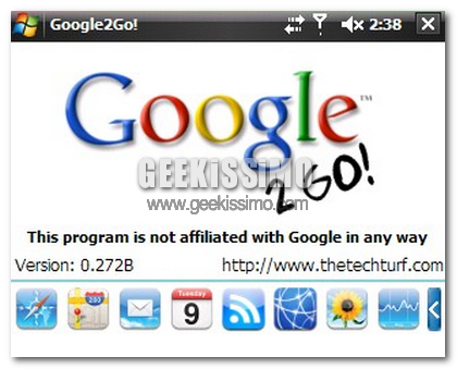 Google2Go ovvero applicazione per i servizi mobile di Google