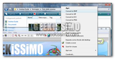 Come convertire le immagini in vari formati dal menu contestuale di Windows grazie ad IrfanView
