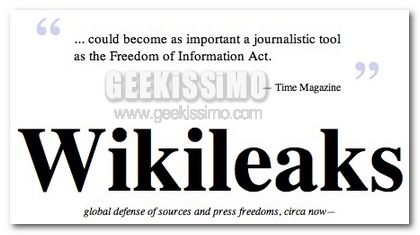 Viva la libertà di espressione: riapre Wikileaks