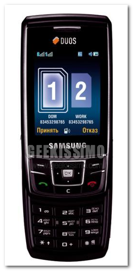 D880 DuoS: il cellulare con 2 sim da Samsung!
