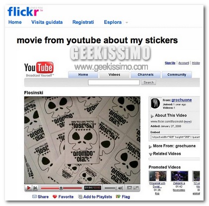 Flickr come archivio anche di video? L’annuncio potrebbe arrivare molto presto