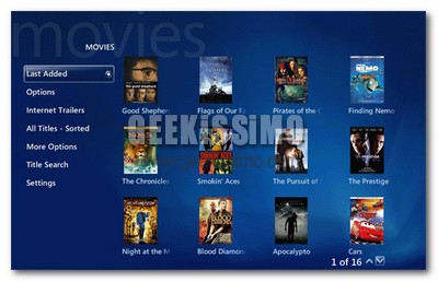 Come gestire al meglio la propria collezione di film in Windows Media Center