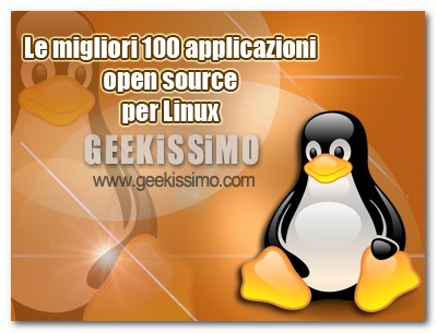 Le migliori 100 applicazioni open source per Linux