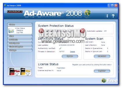 Rilasciata la prima beta ufficiale di Ad-Aware 2008