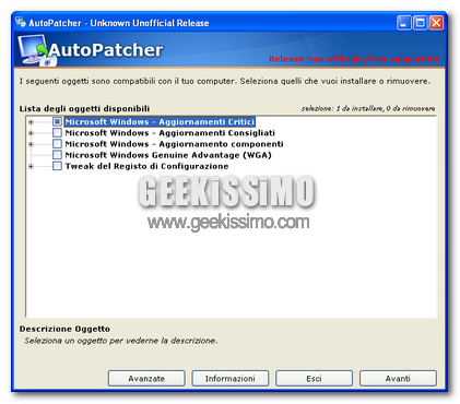 Auto Patcher ovvero come scaricare tutti gli aggiornamenti per Windows con pochi clic