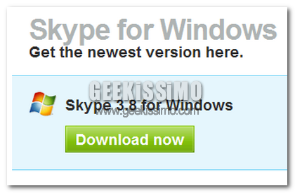 A sopresa, la Release 3.8 di Skype Disponibile per il Download