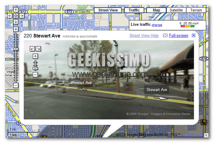 Google Maps aggiunge Street View alle sue Mappe Statunitensi