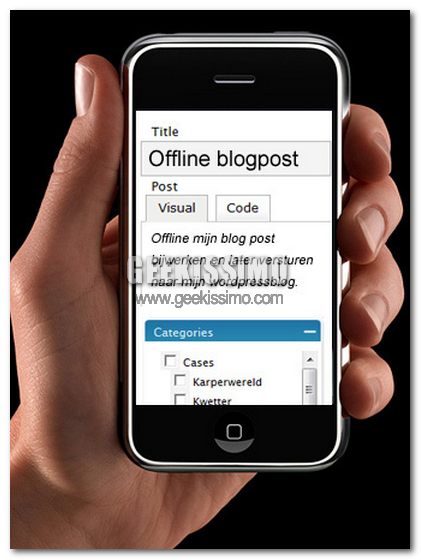 WordPress: in programma un’applicazione per iPhone