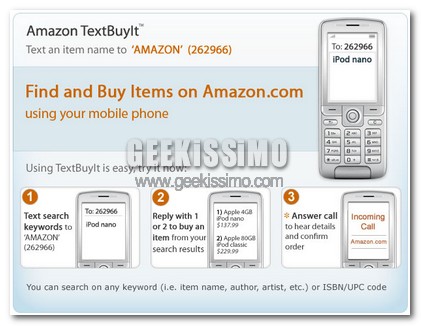 Adesso su Amazon si compra con il cellulare!
