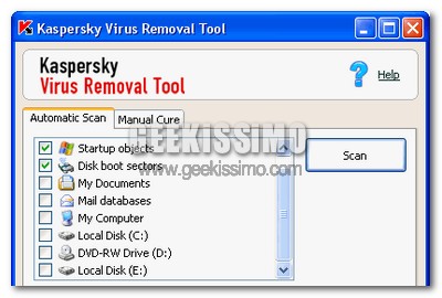 Kaspersky Virus Removal Tool, l’antivirus secondario perfetto