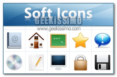 Soft Icons, nuovo bellissimo set di icone per abbellire il proprio desktop
