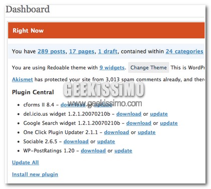 I primi plugin da installare su WordPress: Plugin Central e Plugin Installer