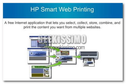 HP Smart Web Printing ovvero il nostro collage dal web