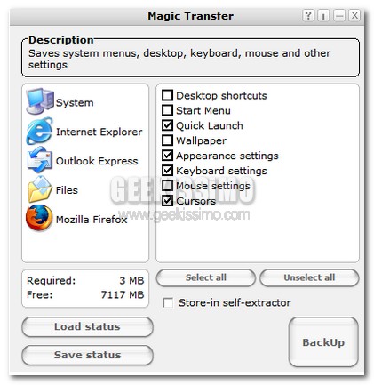 Magic Transfer trasferimento file e configurazioni da un computer all’ altro