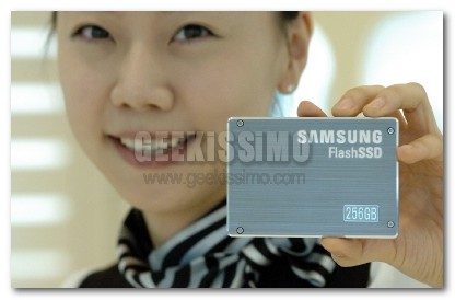 Samsung annuncia un nuovo tipo di SSD da 256 GB