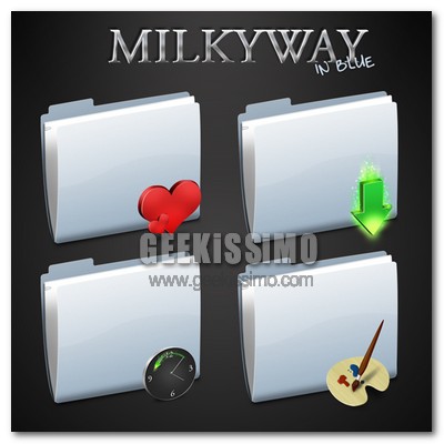 Milkyway, 2 ottimi set di icone per le cartelle