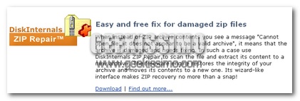 Zip Repair: ripariamo i nostri archivi zip corrotti