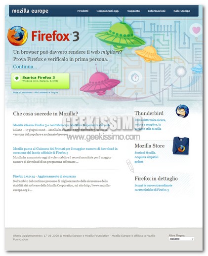 Finalmente il nuovo Firefox 3 è stato rilasciato! Ecco i primi problemi.