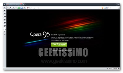 Video Tutorial: guida all’ottimizzazione di Opera Browser 9.5
