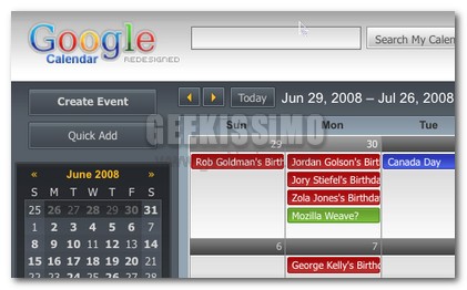 Come rivoluzionare il look di Google Calendar