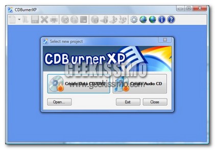 CDBurnerXP 4.1.2.694: masterizzatore gratuito per Windows!