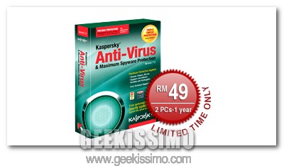 Kaspersky Antivirus 2009 gratuito per 6 mesi