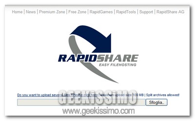 101 motori di ricerca per RapidShare (e simili)