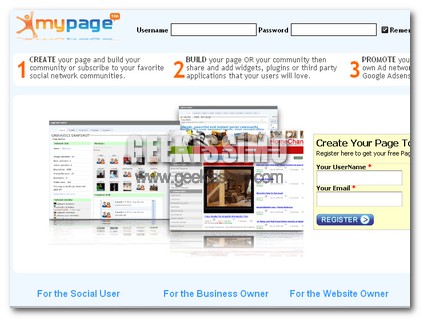 MyPage.com: crea il to sito Web in pochi minuti e guadagnaci!