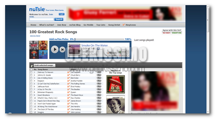 nuTsie: trasporta la tua playlist di iTunes sul web.