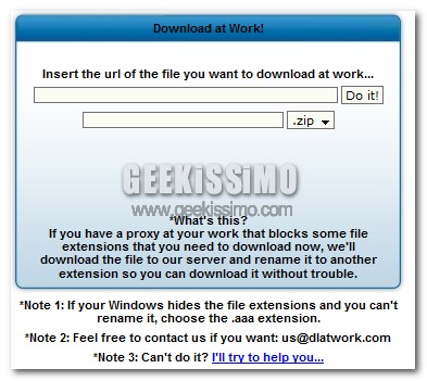 Download At Work: come scaricare file aggirando le restrizioni di Firewall e Proxy