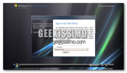 Ecco a voi come provare Windows Vista direttamente online