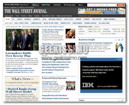 Leggiamo gratuitamente gli articoli del Wall Street Journal (WSJ)