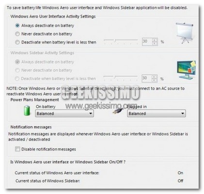 Come risparmiare la batteria dei portatili con Windows Vista
