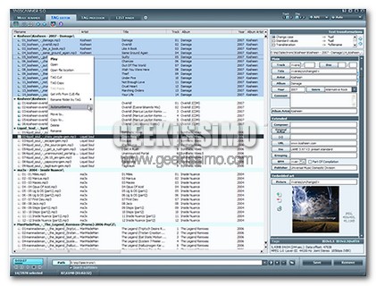 Tag Scanner, software gratuito per rinominare e taggare file Mp3