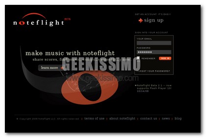 Noteflight, componi e condividi le tue partiture online e gratuitamente!