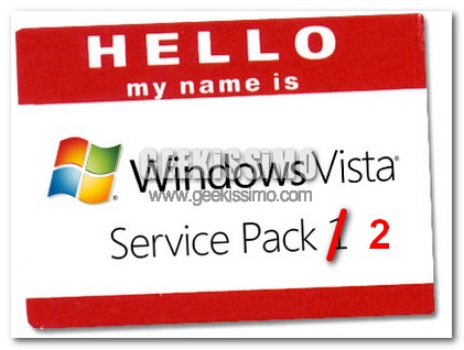 Windows Vista Service Pack 2 da mercoledi in beta