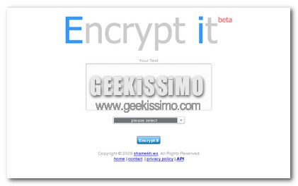 Encrypt it, trasforma il tuo testo in diversi linguaggi “informatici”