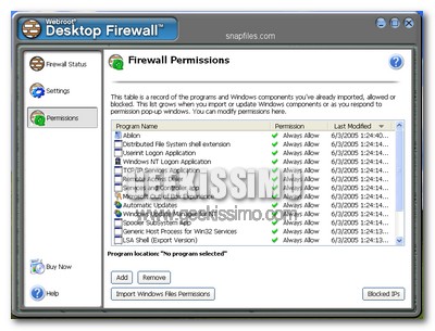Webroot Desktop Firewall: gratuito, leggero ed efficace