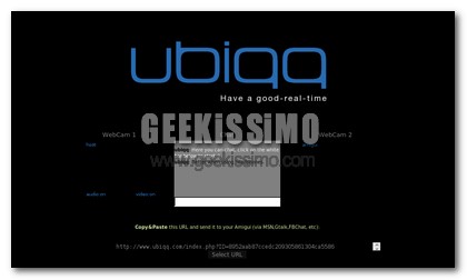 Ubiqq, servizio di videochat straordinariamente semplice!
