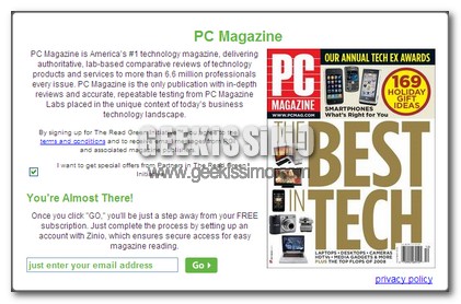 Ottieni un’anno di PC Magazine GRATIS!
