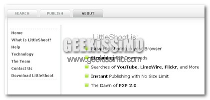LittleShot ovvero P2P direttamente dal browser