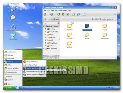 XPGnome, trasformare il look di Ubuntu in quello di Windows XP